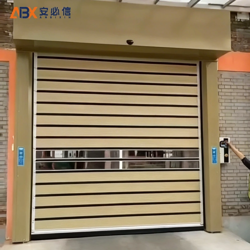 保定消防高速门